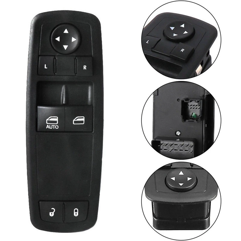 Главный переключатель стеклоподъемника для 2008-2011 Dodge Grand Caravan Chrysler Town& кантри Repalces 04602627AG 04602627AE