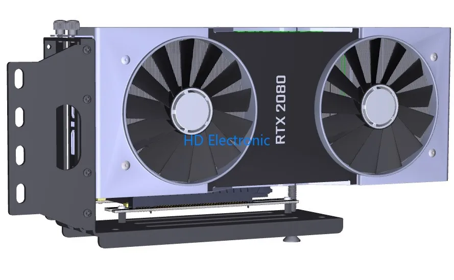  Graphics Cards Vertical Bracket PCIe 3.0 x16 graphics video card to PCIe 3.0 x16 slot extension cab