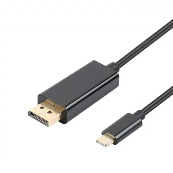 

Type c USB 3.1 C to Displayport male to male high-definition audio and video transfer cable 1.8 meters