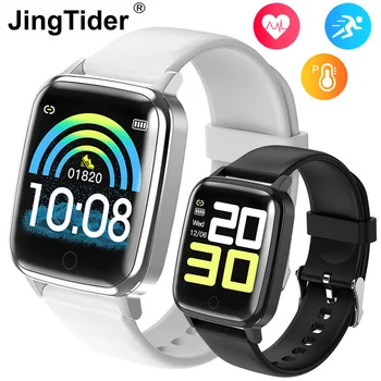 

JingTider R1 Smart Watch Bluetooth Heart Rate Blood Pressure Monitor Band Oxygen Sleep Monitor Message Call Reminder Wristband