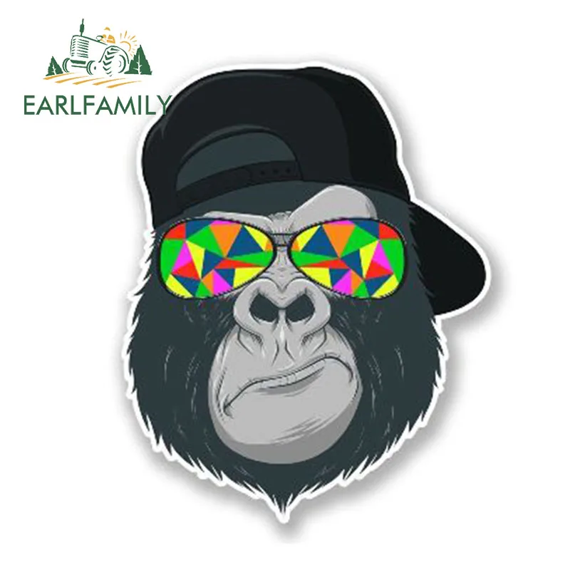 Wall or Laptop Gorilla Decal Sticker for Car Gift 