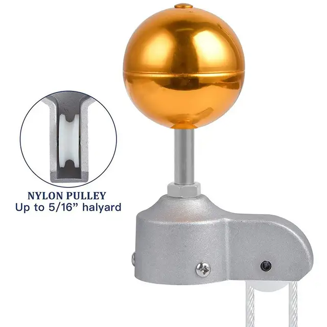 Magas Qulity Zászlórúd Javító Alkatrészek Könnyű Telepítse A Fém Kiegészítőket - Image 5