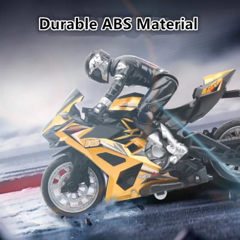 RC Stunt Motorcycle RC dirft Car RC Motorcycle Remote Control Motorbike 360 degree rotation Drift Car Toy one hour driving Cars 4