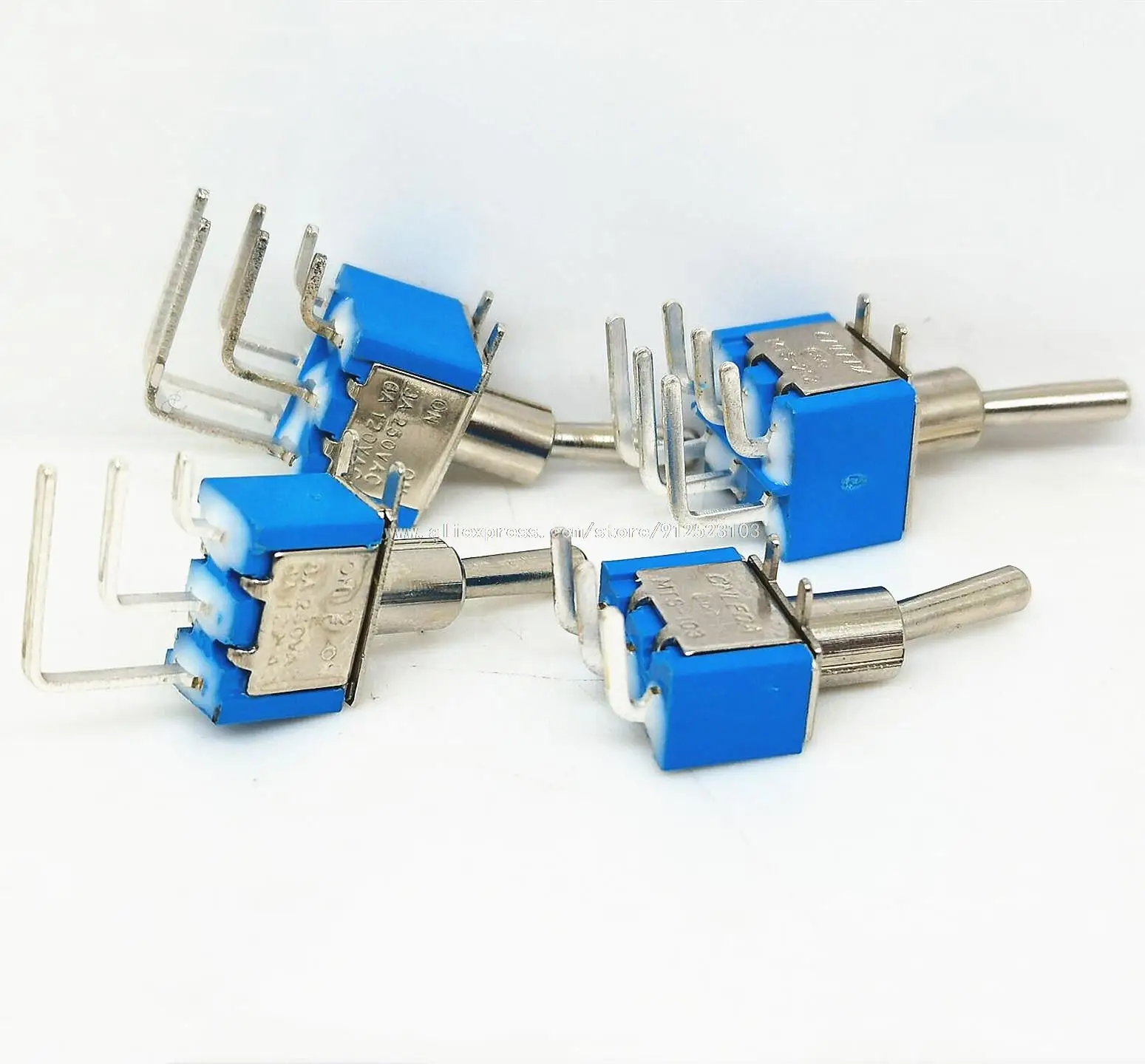 Рычажный переключатель Φ/C3 ON-OFF-ON 6 Pins 2 Position металлический | Обустройство дома
