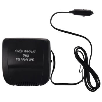 

12V Car Auto Vehicle Portable Heater Heating Fan Defroster Demister Black 150W