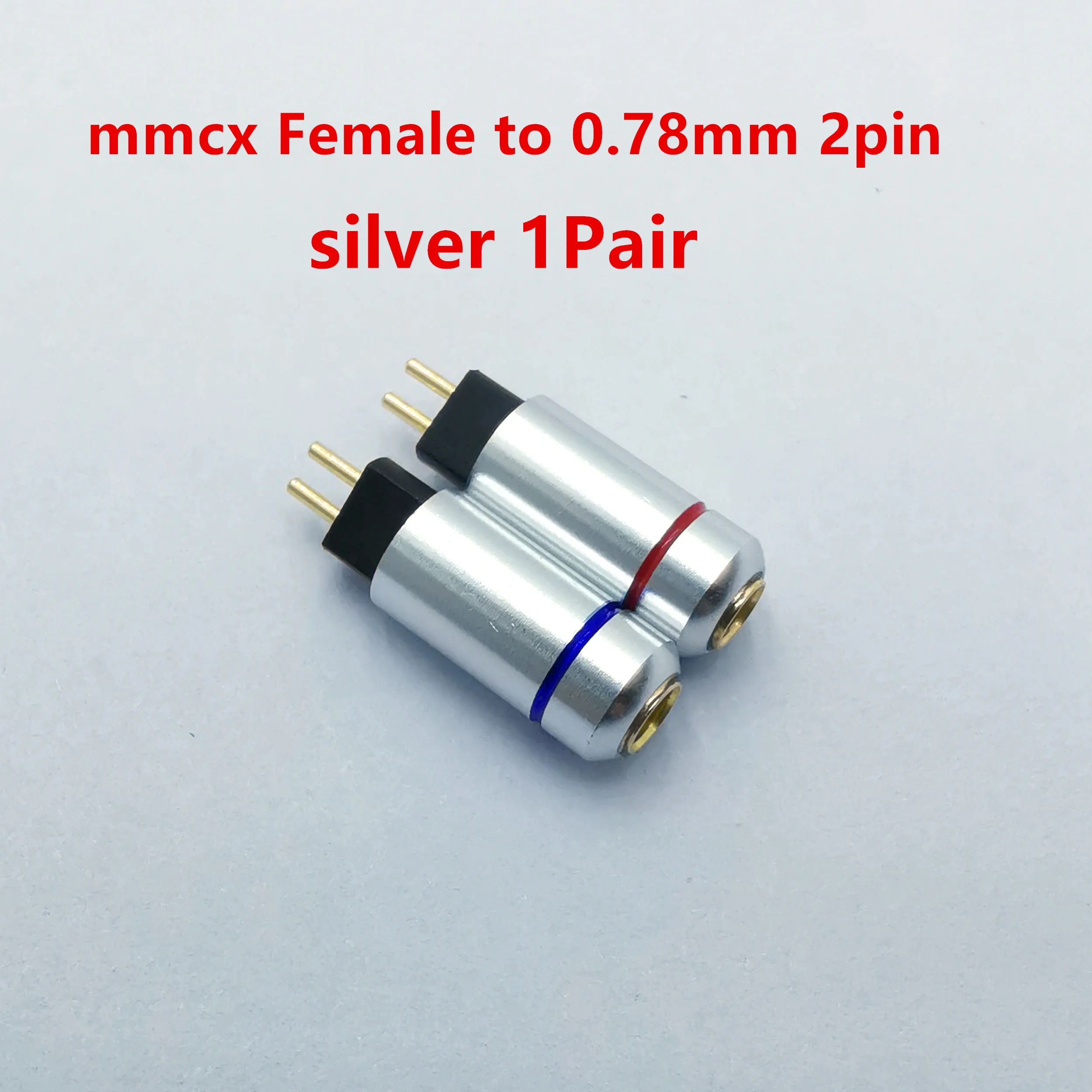 s-mmcx to 2Pin 1pair 2 шт mmcx мама к A2DC/0,78 мм 2Pin на заказ универсальный контактный разъем mmcx кабель адаптер - Цвет: s-mmcx to 2Pin 1pair