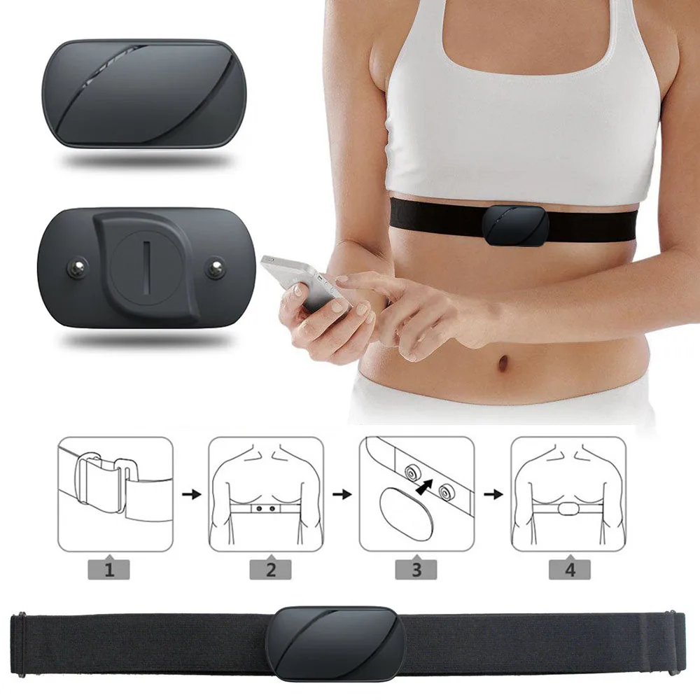 

Heart rate meter Monitor Bluetooth ANT+ Sensor Training Sport Fitness Bike Accessories