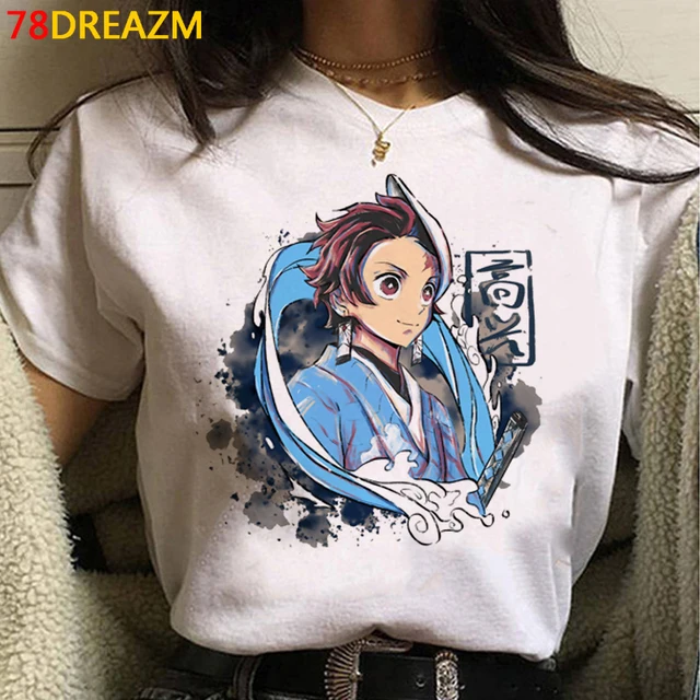 Hot Japanese Anime Demon Slayer T Shirt Men Kawaii Kimetsu No Yaiba Graphic Tees Tanjirou Kamado Unisex Tops Funny Tshirt Male 28644