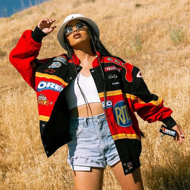 Cool Women's Jacket Coat Racing Uniform 