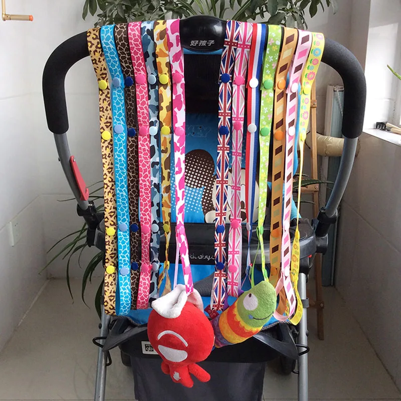 Stroller Accessories Strap Holder Toys Saver Fixed Bind Belt Toy Baby Anti-Drop Hanger Belt Lanyard Car Seat Pacifier Chain children strap buckle