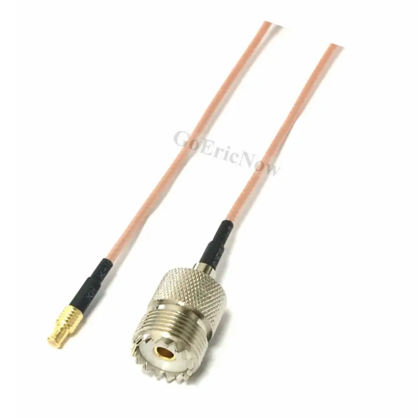 1 pcs RF Connector 50ohm Right Angle/Straight MCX Male to UHF SO239 PL259 Female Plug RG316 Cable (15cm) | Обустройство дома