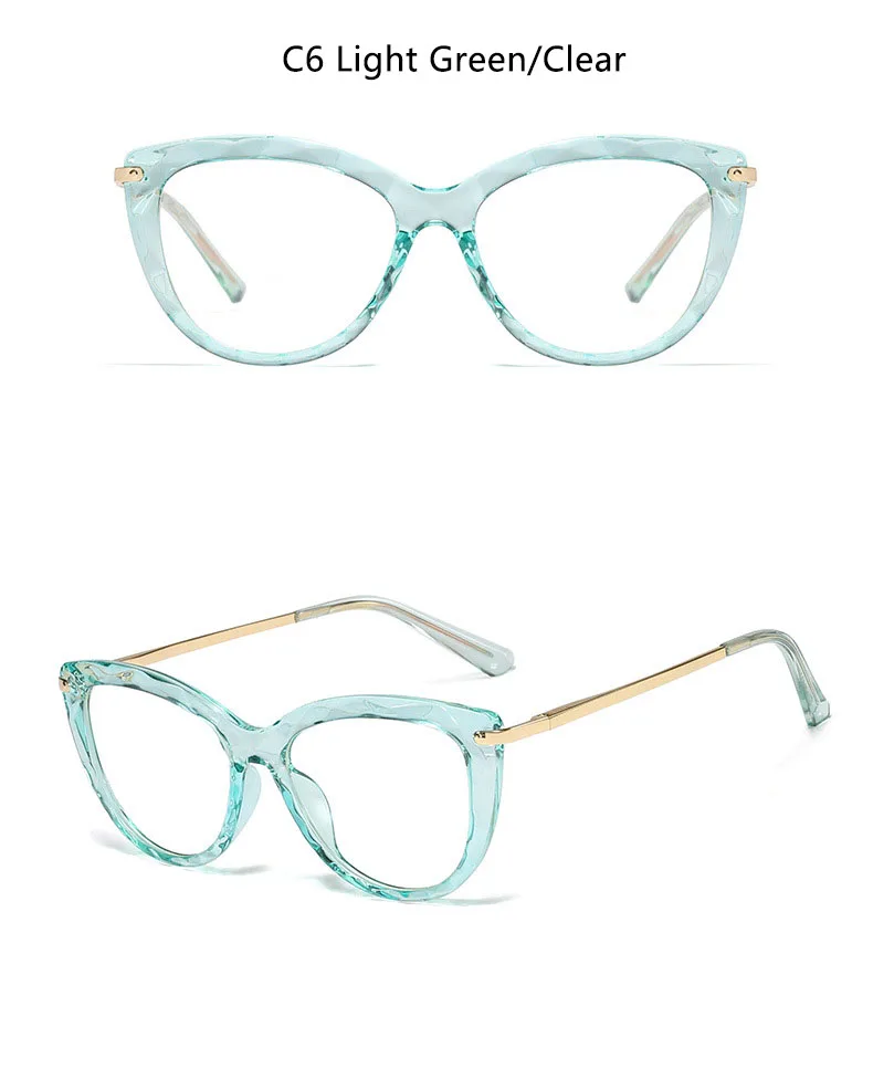 Прозрачные розовые женские очки, оправа для очков, кошачий глаз, близорукость, ботан, оптическая оправа для женщин, TR90, простые очки oculos armacao