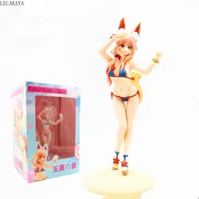 26 см, секси, FGO судьба Grand Женская лиса tamamo no Mae купальник Ver Модель pvc бикини Коллекция аниме фигурки Brinquedos