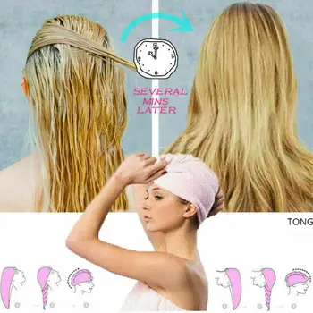 

Free shipping Microfiber Rapid Drying Hair Towel Quick Dry Hair Hat Wrapped Towel Bathing Cap