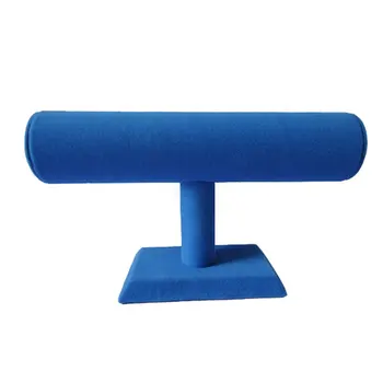 

Hot Portable Velvet Bracelet Bangle Necklace Chain Watch T-Bar Organizer Rack Jewelry Display Stand Holder IE998