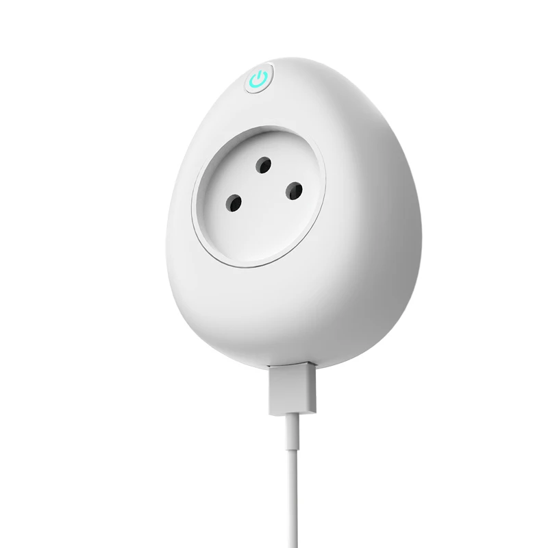 

Smart Socket 16A With Power Monitoring Israel WiFi Plug Voice Remote Control Work with Alexa Tuya App