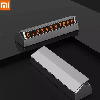 

Youpin youpin Car Temporary Stop Sign Temporary Car Parking Card Telephone Number Car Parking Card Plate Hidden Switch