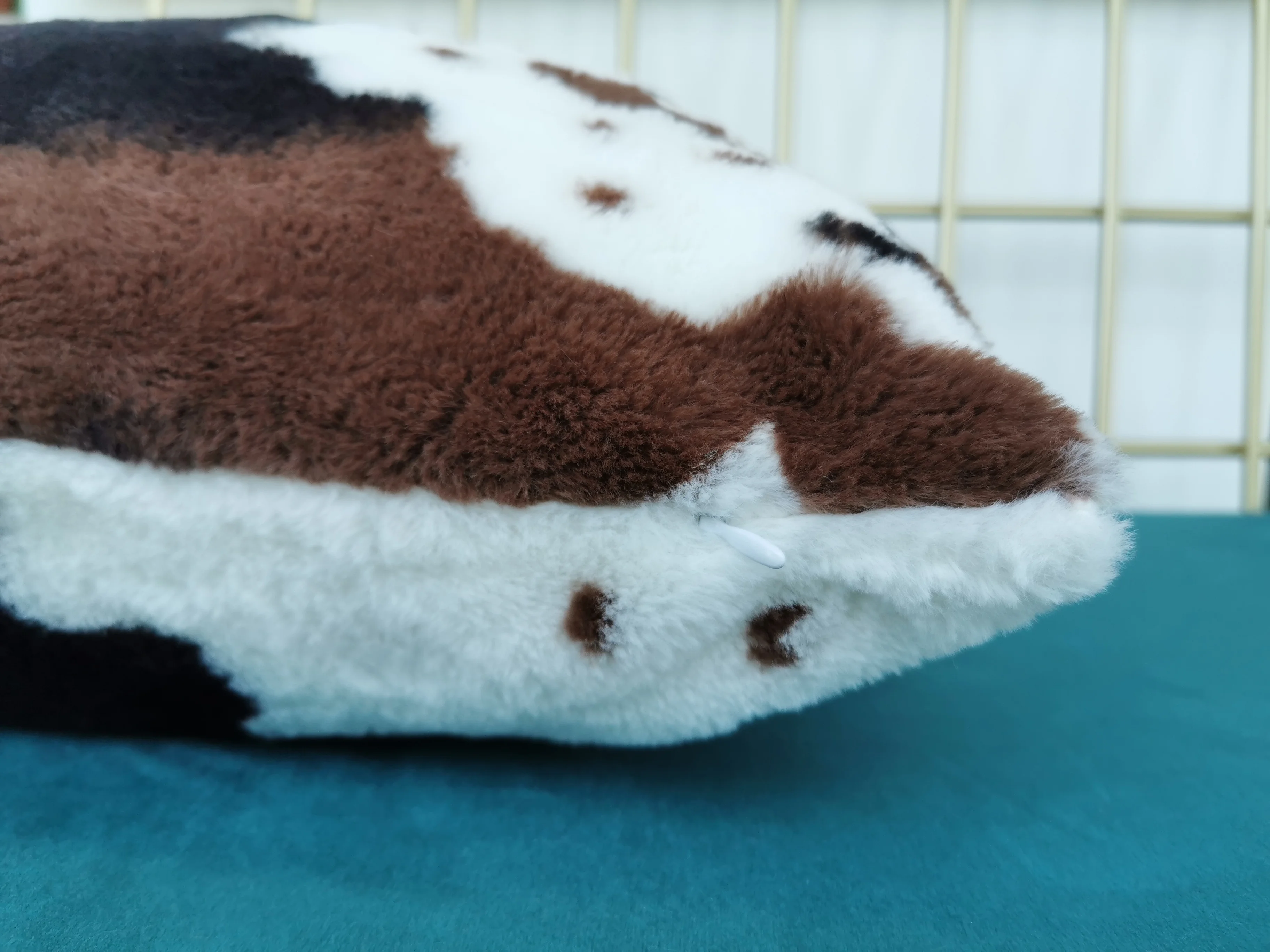 NEW 2021 Plush Cow Pattern Cushion Cover for Black or White Pillowcover by Hot Sale Animal Party of Home Decoration Pillow Cover