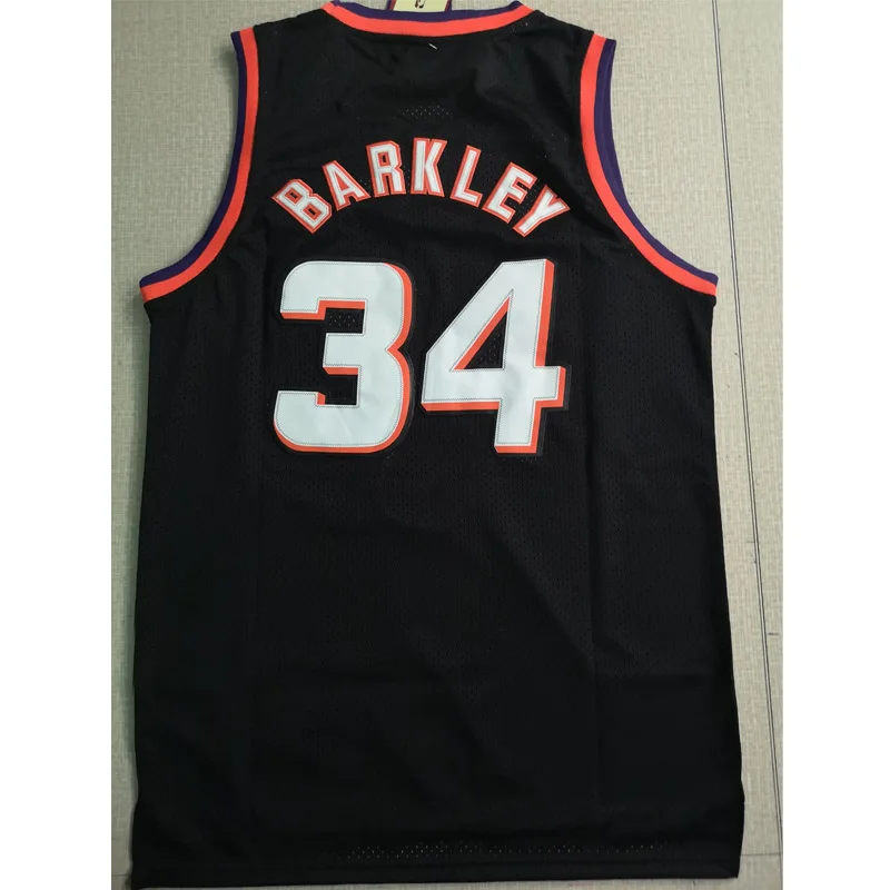 Мужские майки Dikembe Mutombo Larry Bird Earvin jonson Allen Iverson Steve Nash Charles Barkley Spud Webb Dominique Wilkins - Цвет: 13