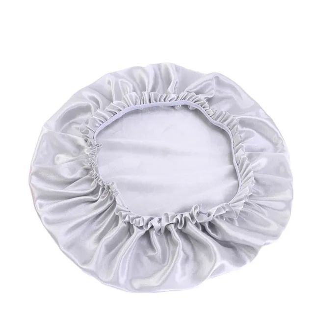 Wholesale Silky Satin Bonnet Hair Cap Double Layer Sleep Night Cap with Invisible Flat Adjusting Button Head Cover Bonnet Hat style250-5