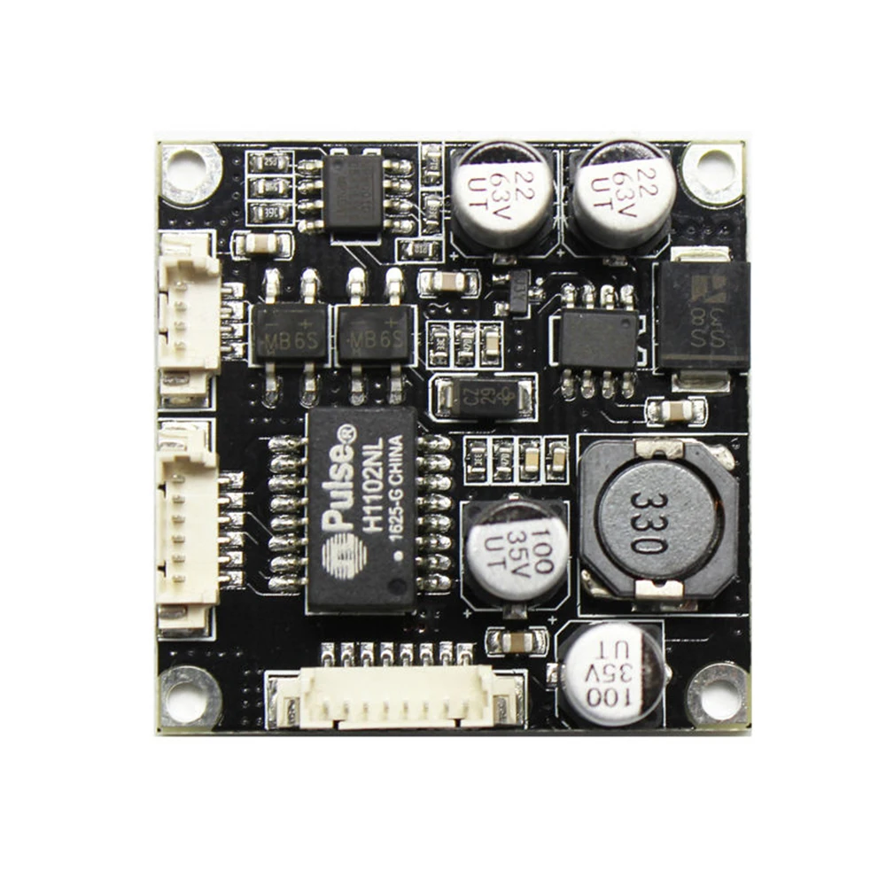 Плата модуля PoE для IP-Камеры 5 шт./лот 48 В поддержка s Power Over Ethernet 12 1A сетевая камера