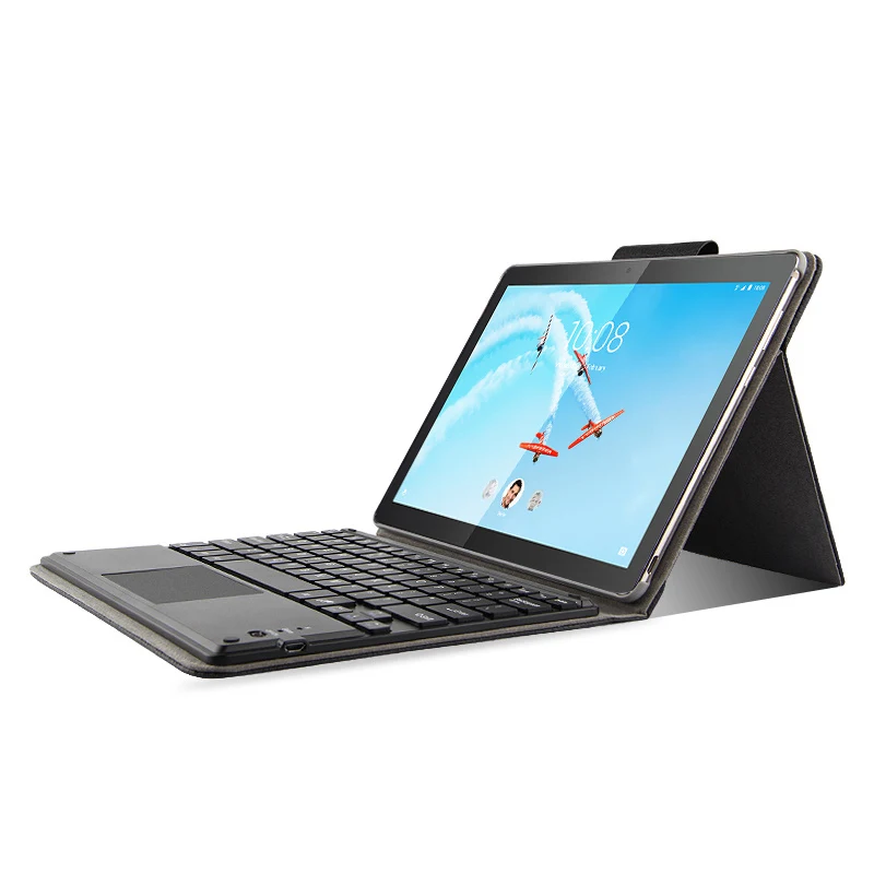 Bluetooth клавиатура для lenovo Tab 5 10,1 дюймов чехол для планшета кожаный чехол с защитой от царапин с беспроводной клавиатурой чехол для планшета
