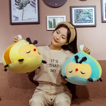 

1pc Super Soft Plush bee Toy Pillow Pet Animal Pillow Pal Buddy Stuffed Animal bee Birthday Xmas Gift Holiday Decor