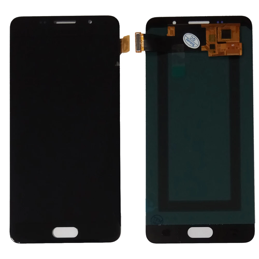 5," супер AMOLED lcd для Samsung Galaxy A5 A510 A510F A510M lcd дисплей кодирующий преобразователь сенсорного экрана в сборе панель Pantalla
