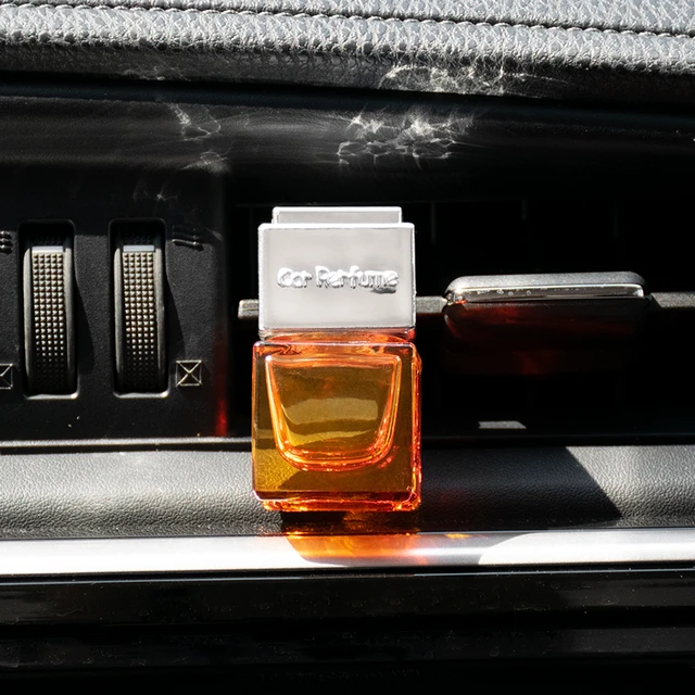 Nachfüllbar Leere Flasche Auto Parfüm Glas Klar Anhänger Ornament Hängen  5ml Leere Parfüm Diffusor Automobil für