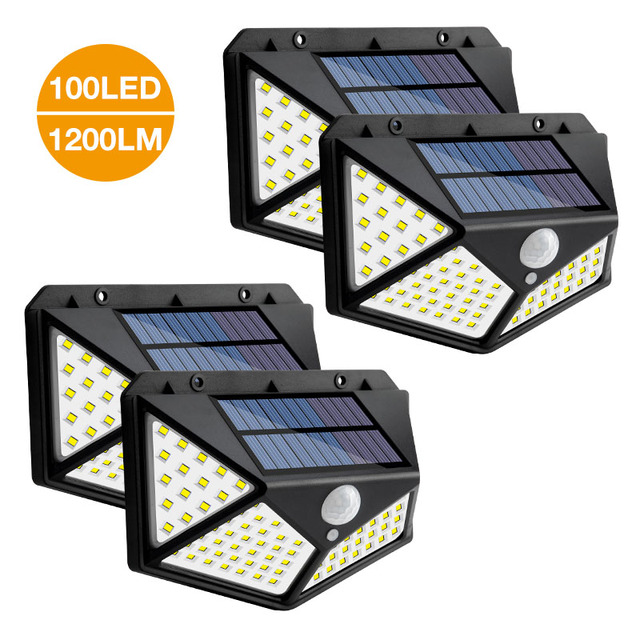 Lights 300 LED Outdoor Solar Light Motion Sensor Waterproof Sunlight Garden Decoration Street Lights Solar Powered