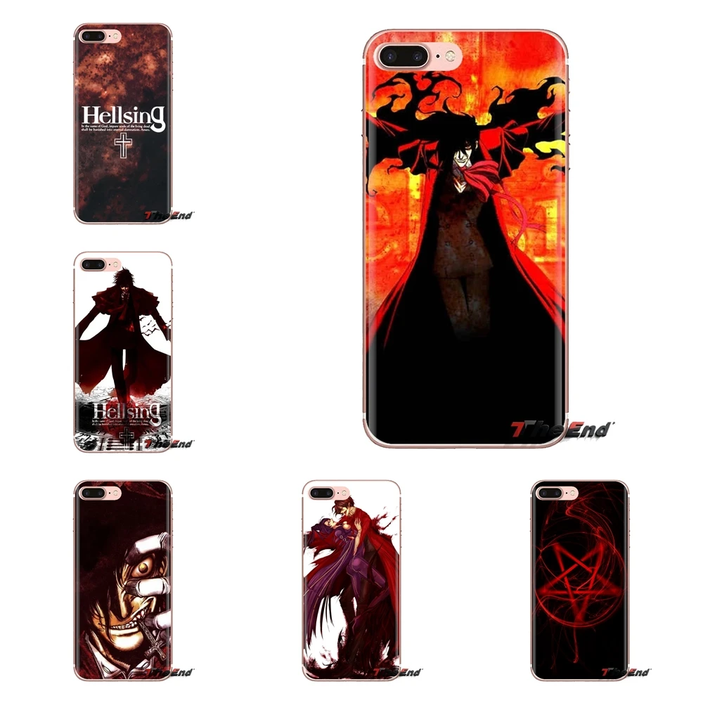 Hellsing Logo Pentagram For iPhone XS Max XR X 4 4S 5 5S 5C SE 6 6S 7 8 Plus Samsung Galaxy J1 J3 J5 J7 A3 A5 Phone Housing Case |