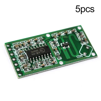 

5pcs RCWL-0516 Microwave Radar Sensor Module Human Body Induction Switch Module Intelligent Detector Dropshipping
