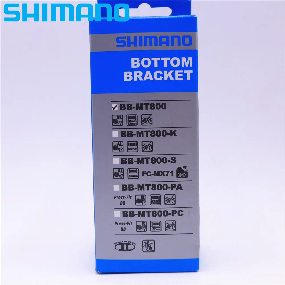 SHIMANO MTB Нижний Кронштейн SM-BB93/BB94 BB-MT800 горный велосипед XTR XT BSA пресс-посадка