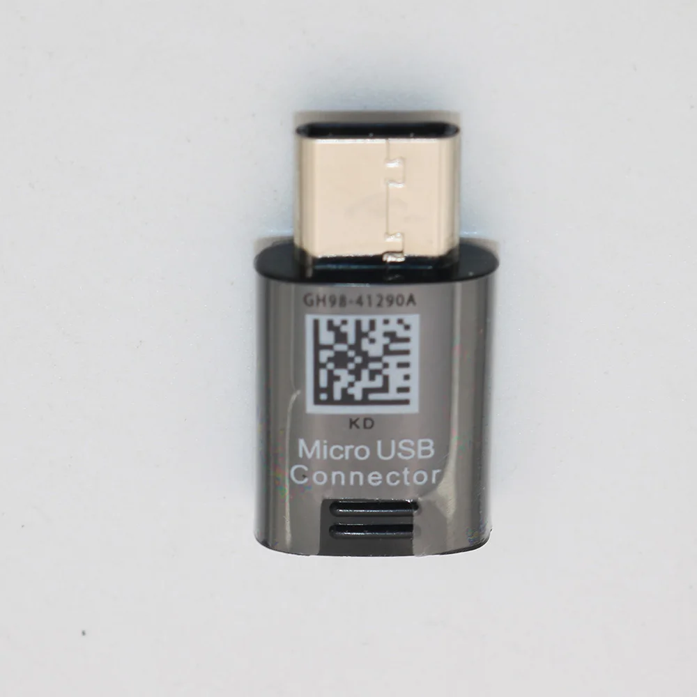 Кабель переходник SAMSUNG Micro USB на Type C оригинальное быстрое зарядное устройство Sam