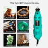 Tungfull Electric Drill Dremel Grinder Mini Polishing Machines With Grinding Accessories Set Electric Rotary Tool Mini Drill 6