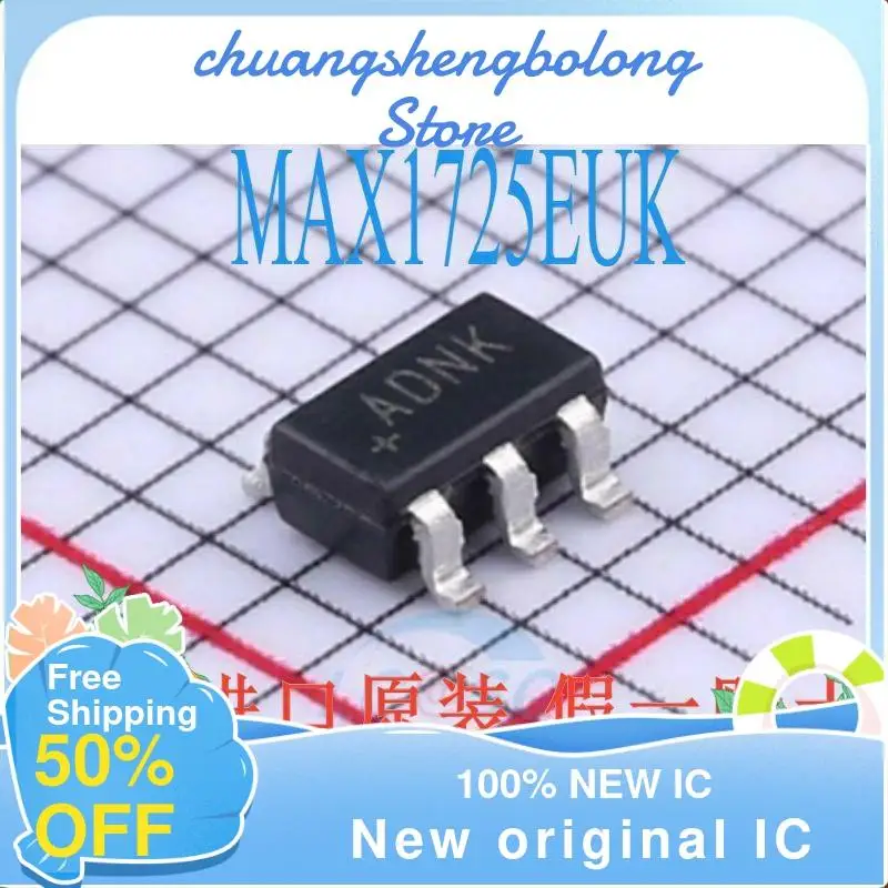 

10 шт. MAX1725EUK MAX1725 ADNK SOT23-5 ic новый оригинальный IC