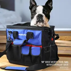 WORKPRO Bolsas de herramientas resistentes al agua, mochila de almacenamiento de gran capacidad, envío gratis