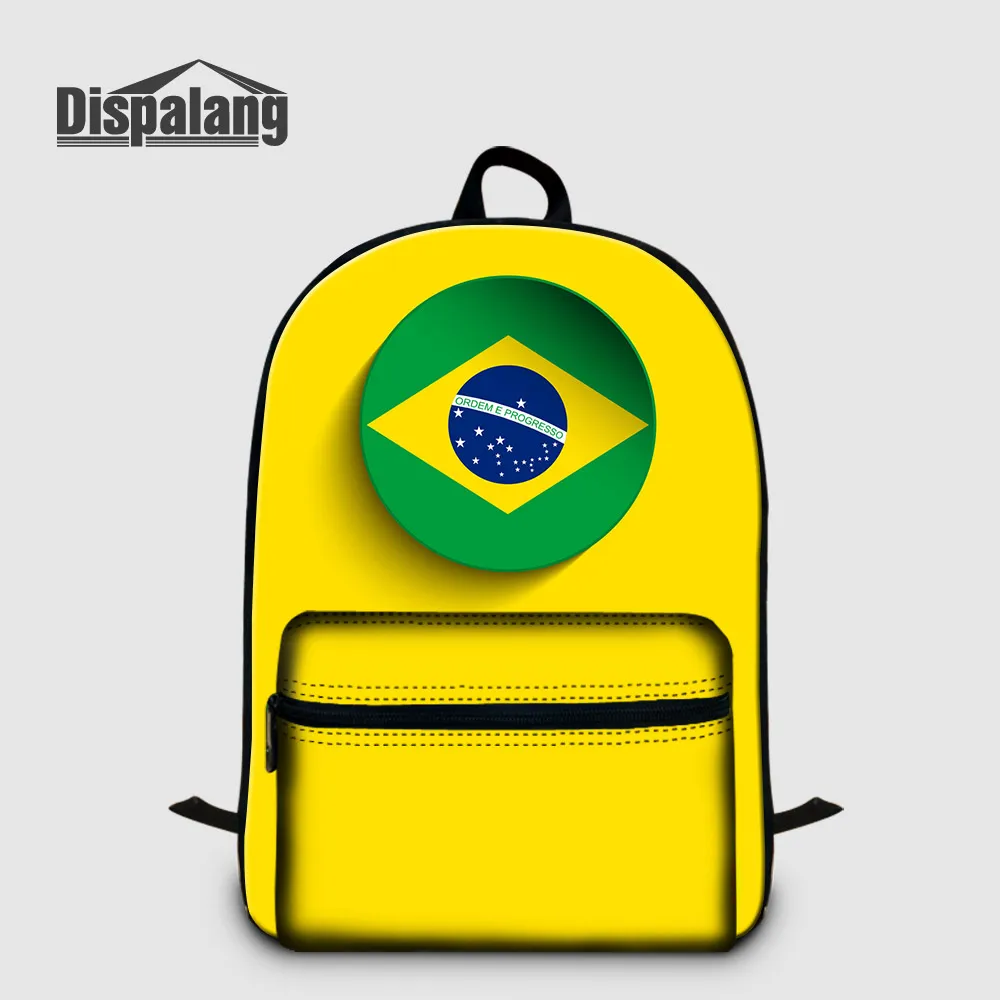Backpack12 Мужской рюкзак для ноутбука, индивидуальный дизайн, логотип, холщовые школьные сумки для бразильских мальчиков, модные школьные сумки, мужская легкая сумка для книг, рюкзак - Цвет: Backpack12