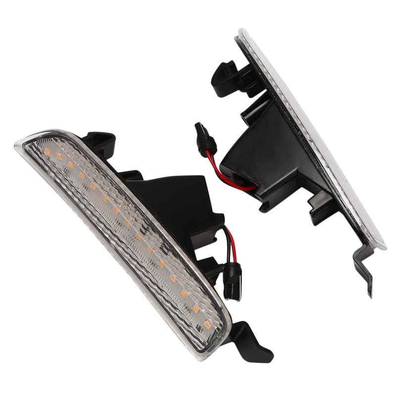 Car Side Markers 2PCS Side Marker Light Front Turn Signal Lamp LED