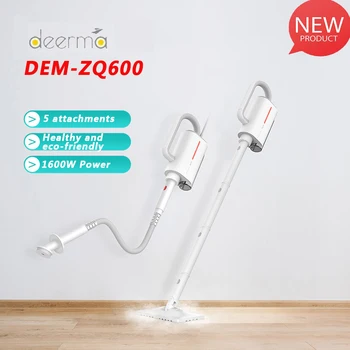 

Original Deerma DEM ZQ600 Multifunction Steam Cleaner Home Aspirator Dust Collector 5 Attachments Mold Removal