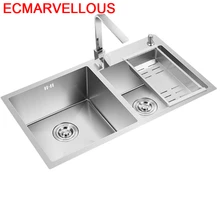 Spoelbak Acero Dissipador Banheiro Waschbecken Inoxidable Inox Integral Lavabo Fregadero De Cocina Cuba Pia Cozinha кухонная раковина