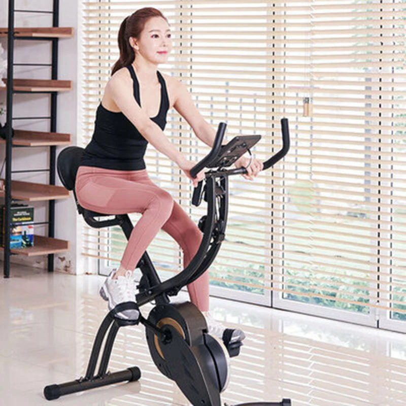 Foldable Spin Bike Home Ultra Silent Exercise Weight Loss Equipment Indoor  Fitness Mini Bike Fitness Equipment - AliExpress