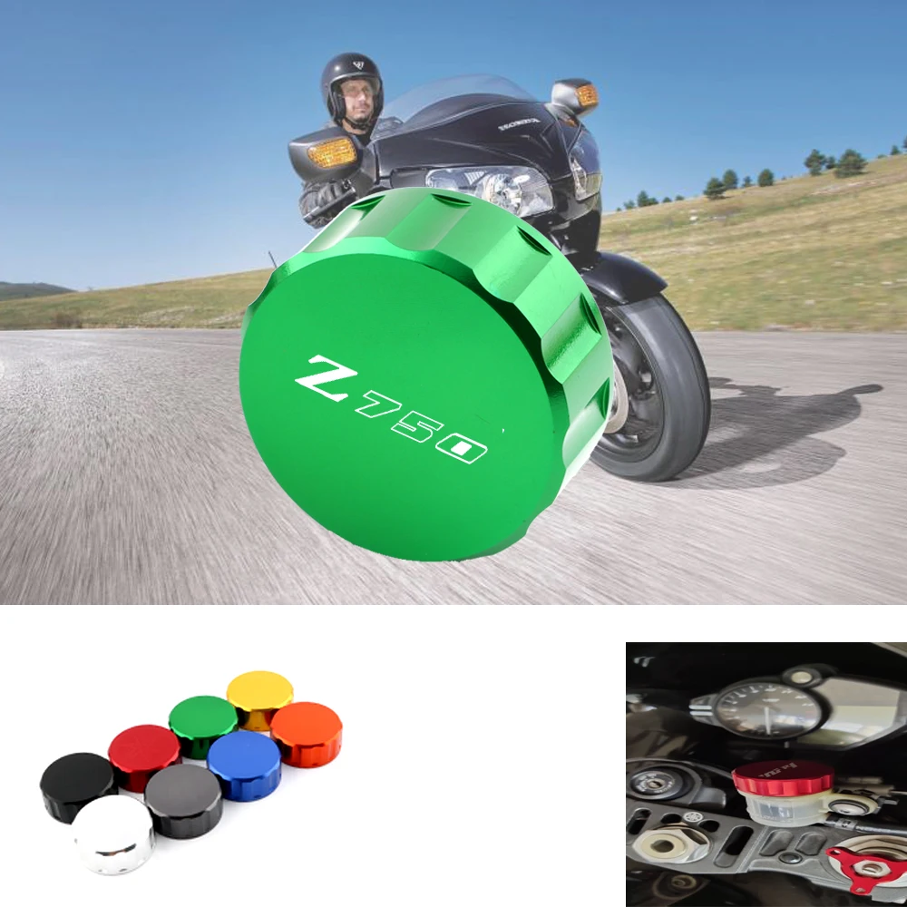 Крышка Резервуара тормозной жидкости для Kawasaki Z750 2007-2016 2009 2010 2011 2012 2013 2014 2015 |