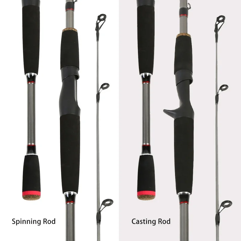 1,8/2,1 М спиннинговая Удочка из стекловолокна, мощная ручная удочка, съемная, 3 секции, удочка, спиннинг, рыболовные аксессуары