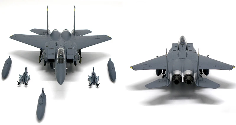 Изысканные 1/72 ВВС США F-15E истребитель Персидского залива войны сплав Коллекционная модель