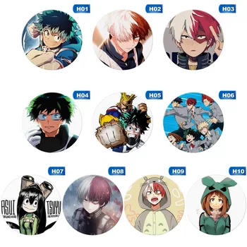 

Lovely Anime Badge Boku No Hero Academia Pin Button Brooch Badge Japan Manga Collections