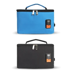 USB Smart Display Baby Milk Bottle Warmer Heater Tote Wet Wipes Food Heating Insulation Bag 6.8L Large Capacity