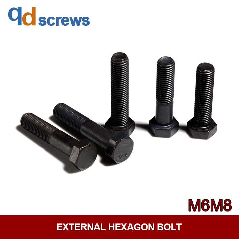 

12.9 Grade M6M8 External Hexagon Bolt of Alloy Steel DIN933