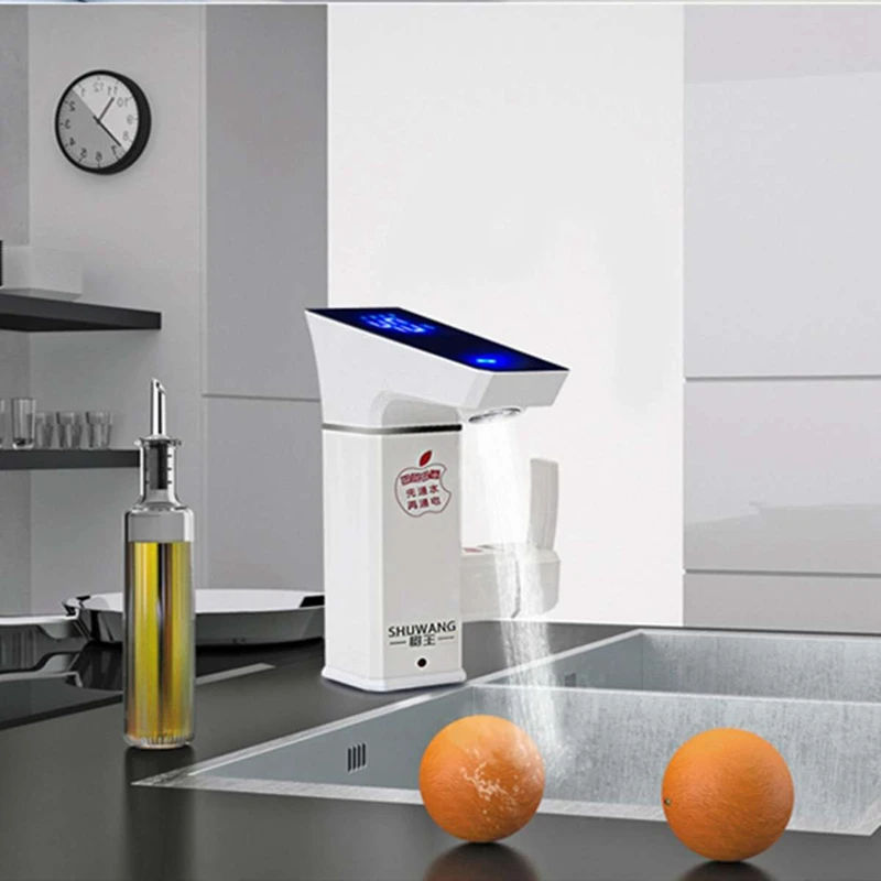  3000W Instant Electric Hot Water Heaters Tap Tankless LED Digital Display Large Screen Leakage Prot - 4000128647674