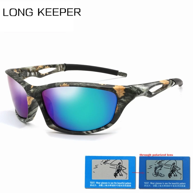 Солнцезащитные очки Long Keeper поляризационные для мужчин и женщин зеркальные
